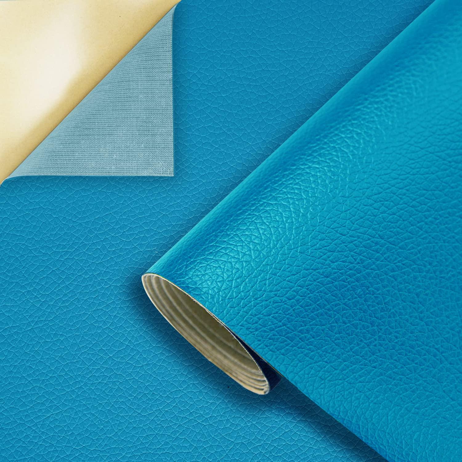 Cinta de Reparación de Cuero Aglzyoply 45x200 cm Azul Cielo