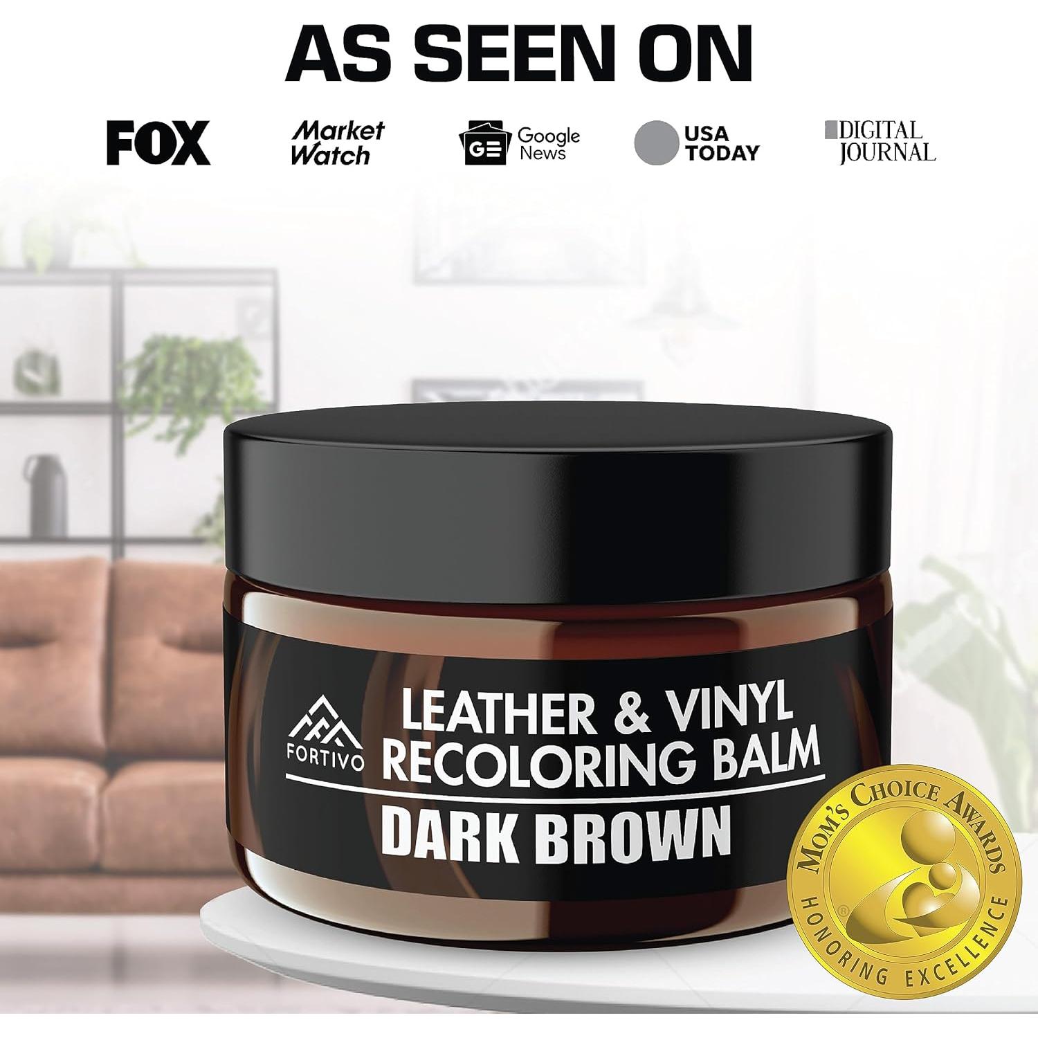 Bálsamo para Recoloración de Cuero FORTIVO - Restaurador 240g