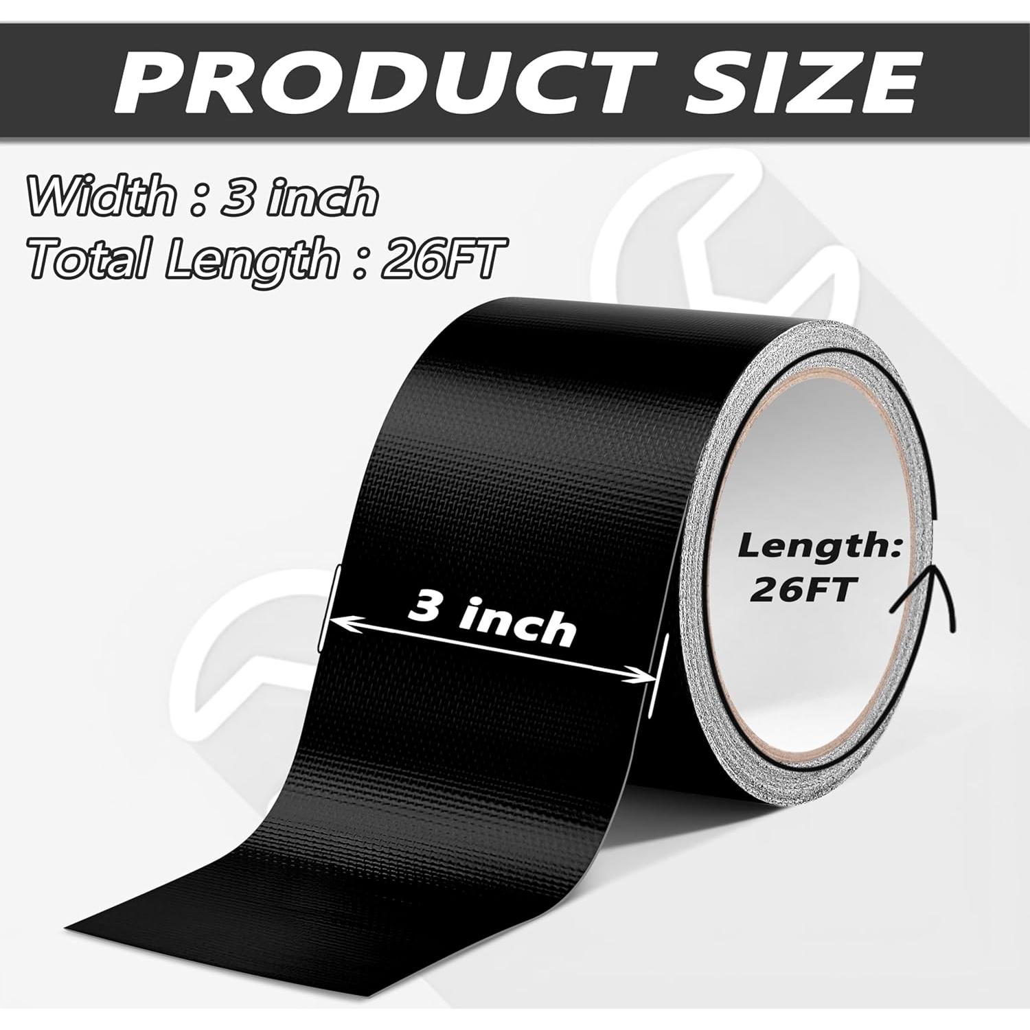 Cinta de Reparación MIARALA 7.62 cm x 7.92 m Impermeable Negra