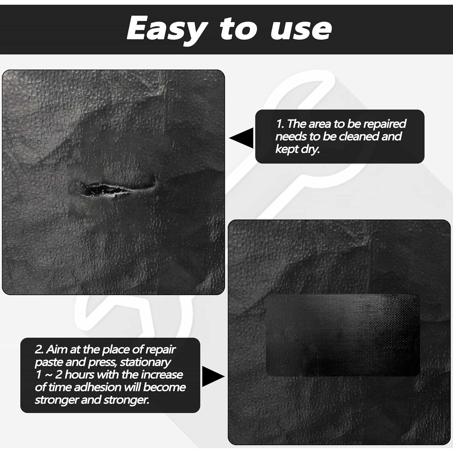 Cinta de Reparación MIARALA 7.62 cm x 7.92 m Impermeable Negra