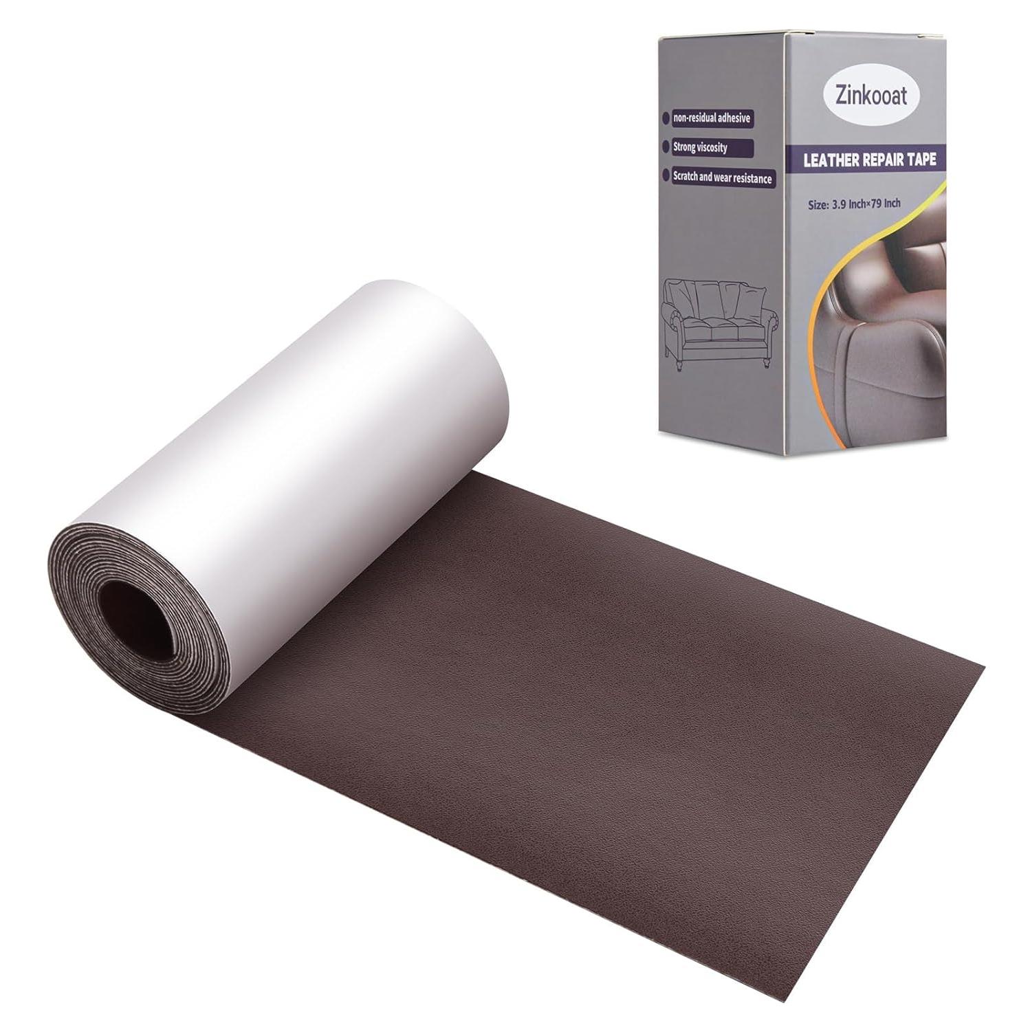 Kit de Reparación de Cuero Zinkooat 9.9x200.7 cm Marrón Oscuro