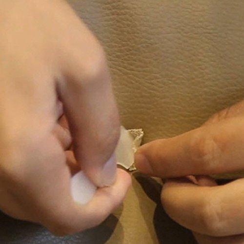 Kit de Reparación de Cuero y Vinilo Visbella - 7 Compuestos y Adhesivo