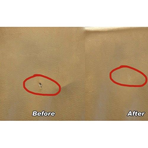 Kit de Reparación de Cuero y Vinilo Visbella - 7 Compuestos y Adhesivo