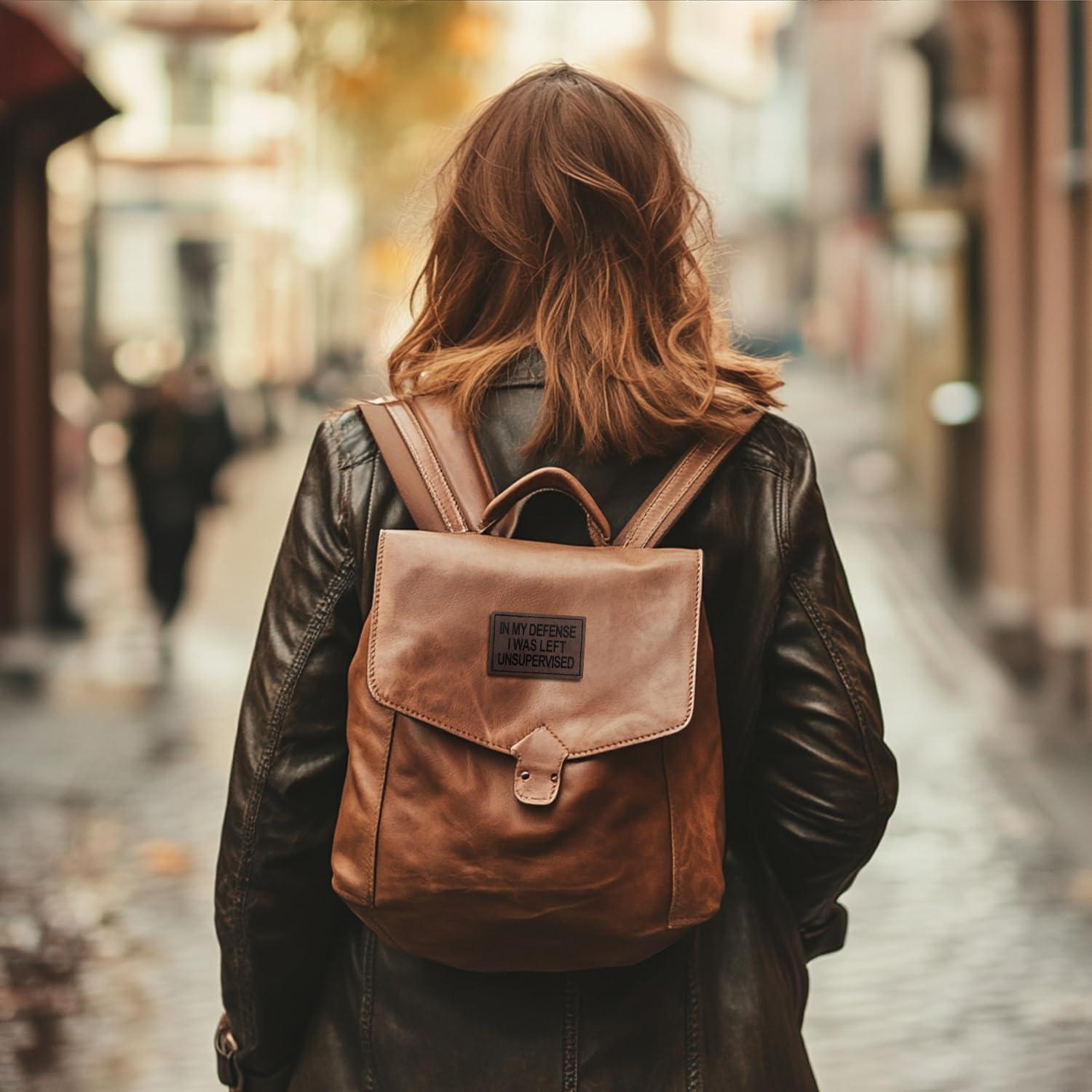 Parches de Cuero Sintético J.CARP 64 Piezas para Sombreros