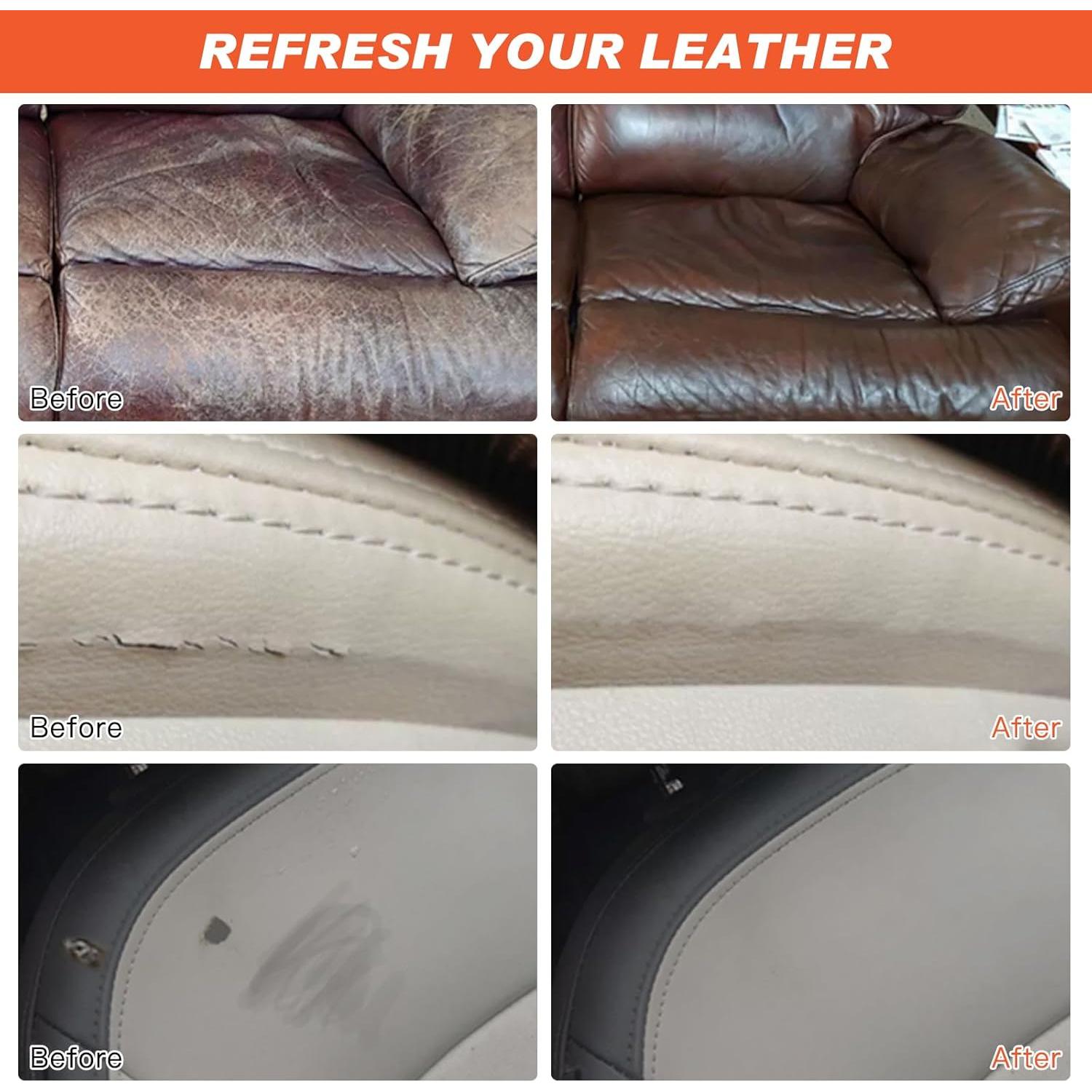 Relleno de Cuero Grpoche 127g para Reparar Agujeros y Rayones