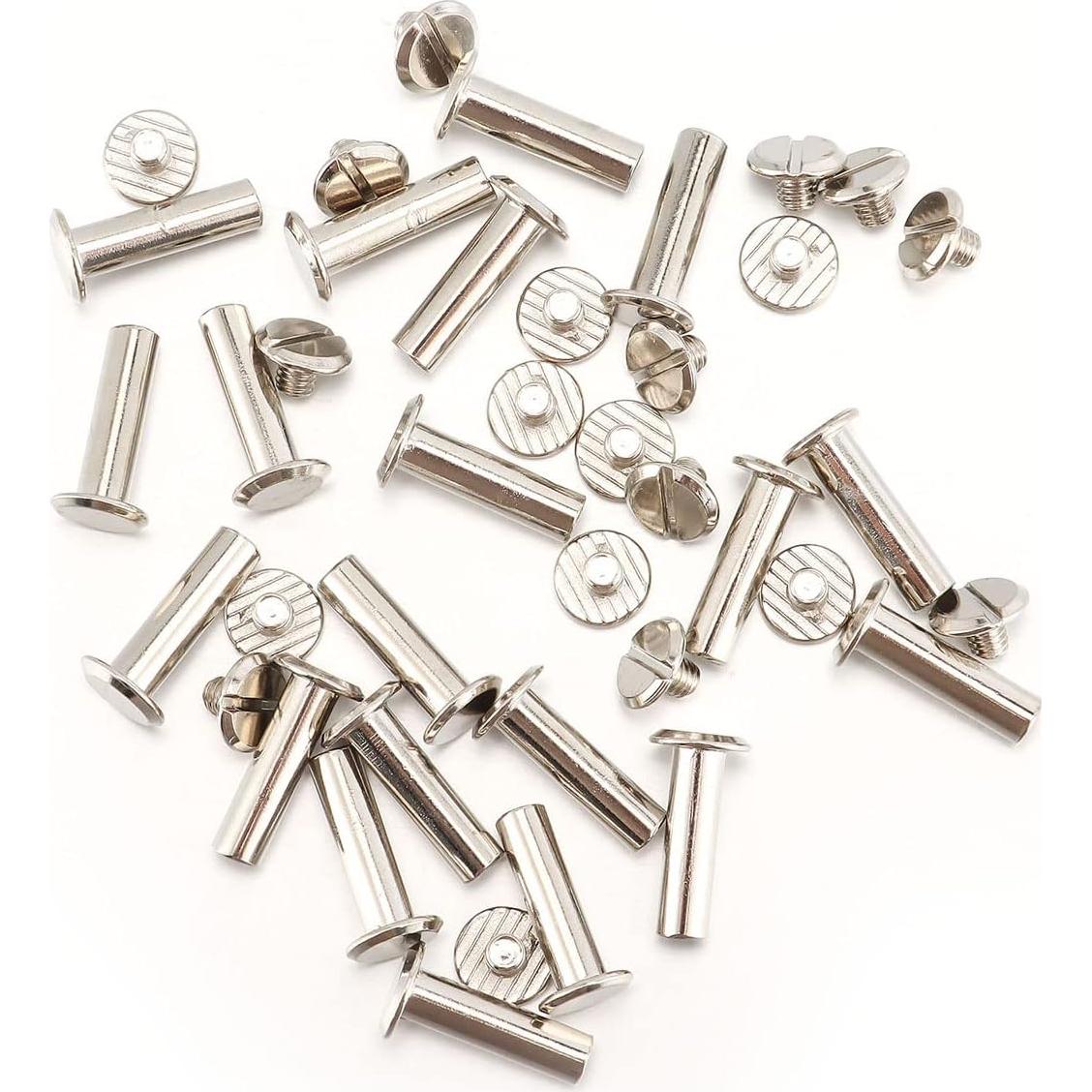 Kit de 100 Tornillos de Poste Chicago Spencer 5 Tamaños