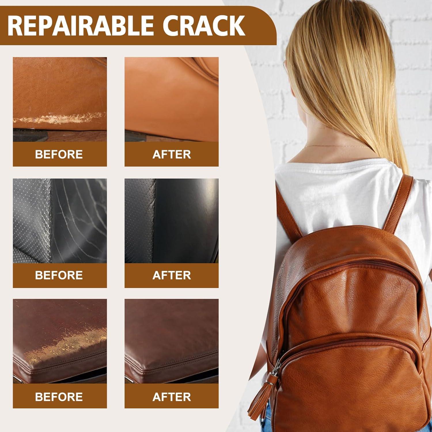 Kit de Reparación de Cuero Ganbaro 5 Colores 150ml