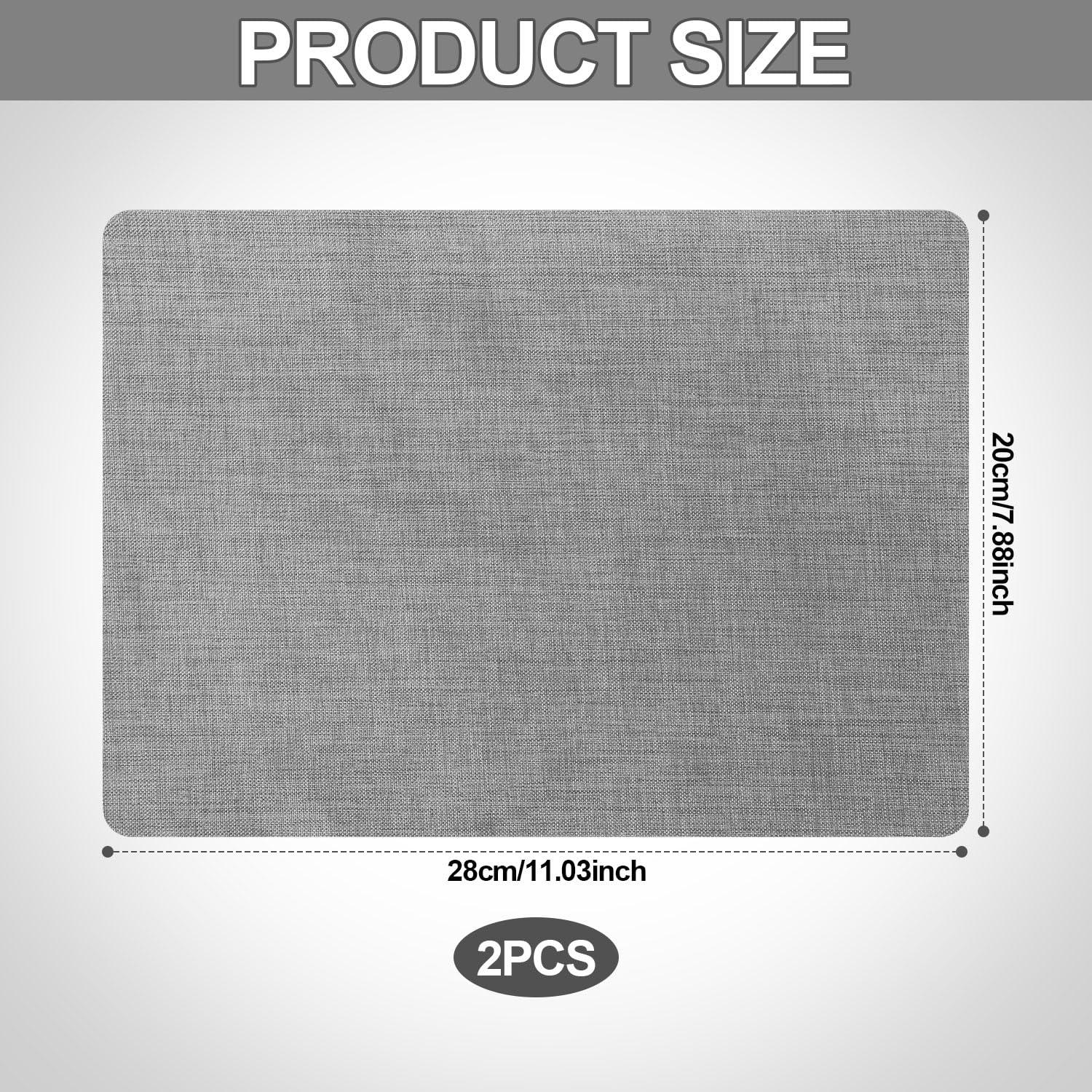 Parches de Reparación de Lino Autoadhesivos 28x20 cm - 2 Pcs