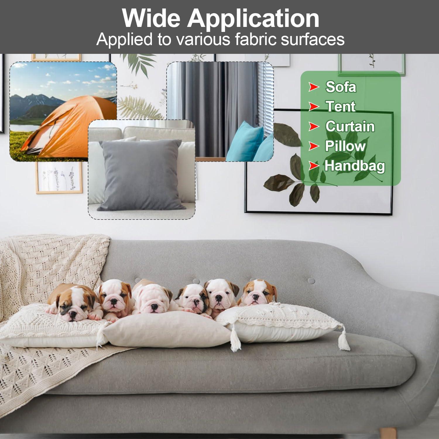 Parches de Reparación de Lino Autoadhesivos 28x20 cm - 2 Pcs