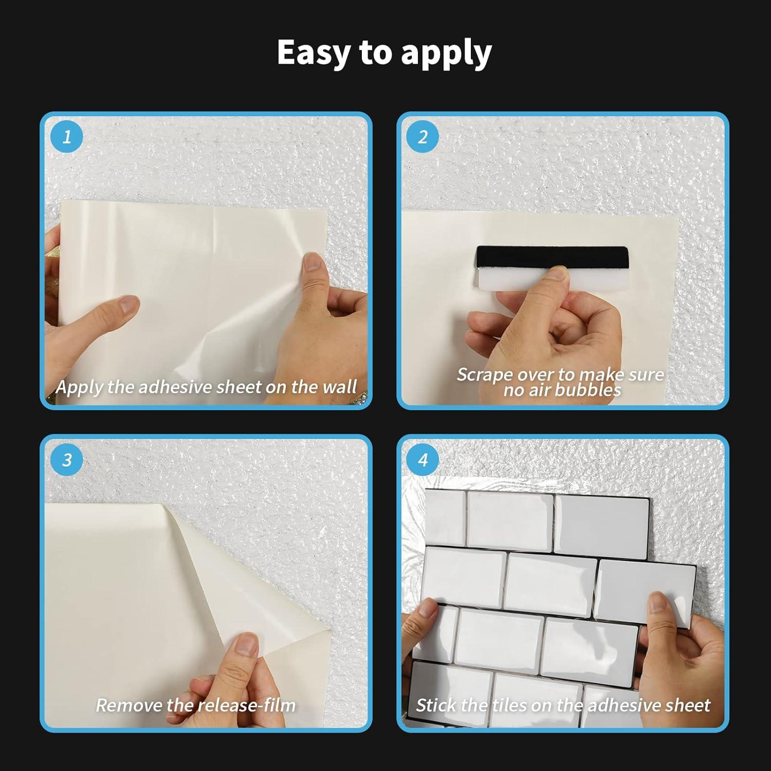 Cinta Doble Cara Art3d 30.48cm x 304.8cm para Manualidades