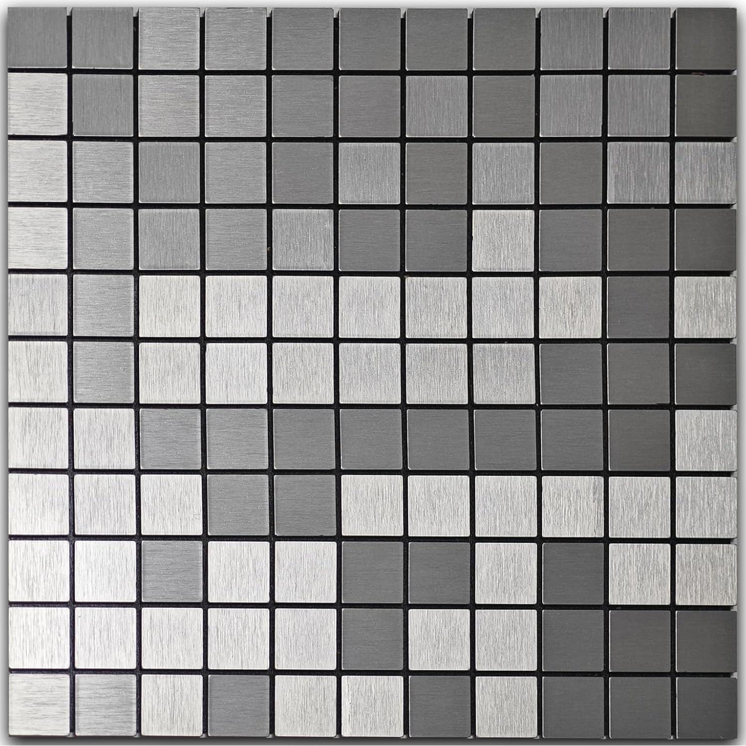 10 Calcomanías de Pared Autoadhesivas Sanyeskkiy Plata 30x30cm