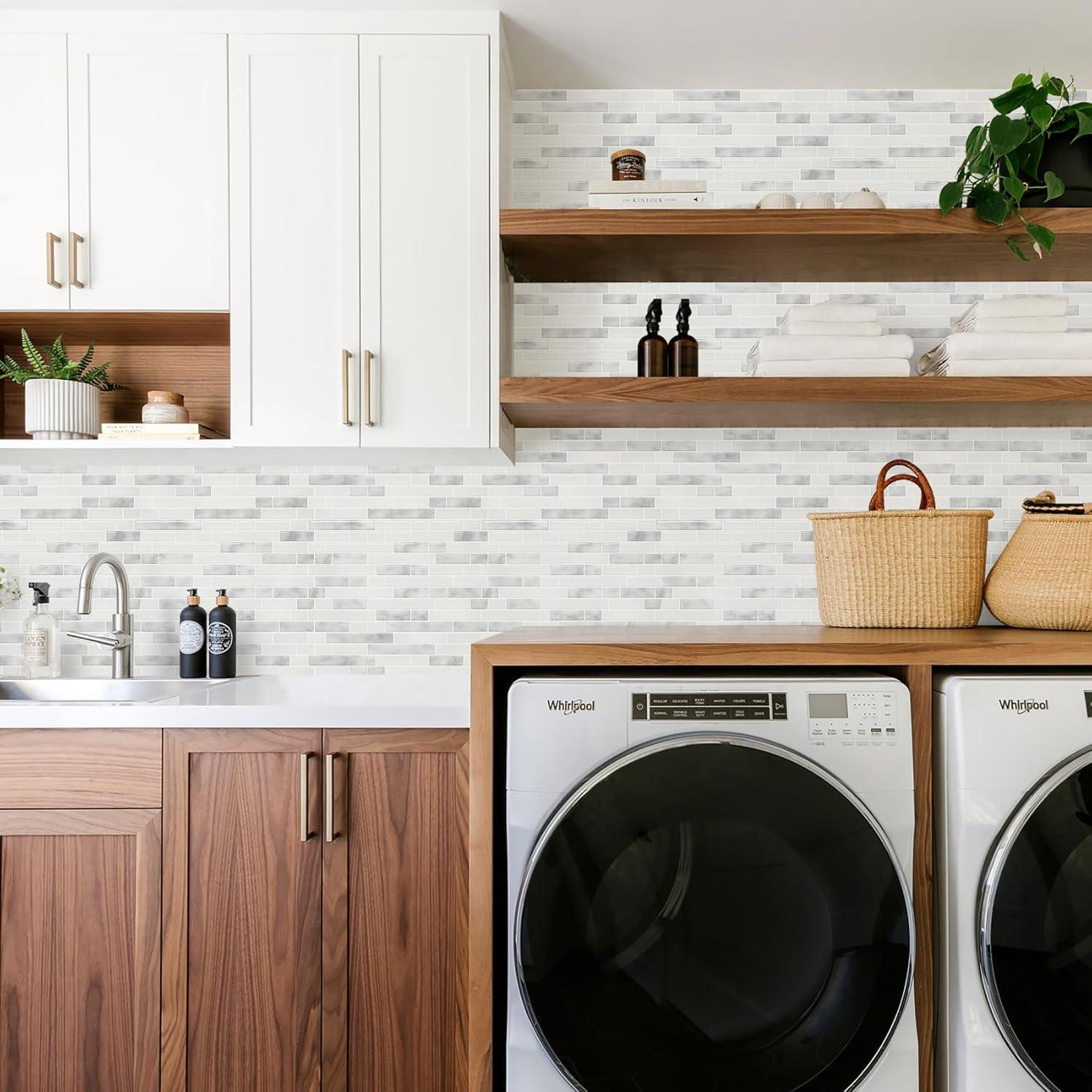 Azulejos Autoadhesivos STICKGOO 3D 10 Hojas 30.48x30.48cm