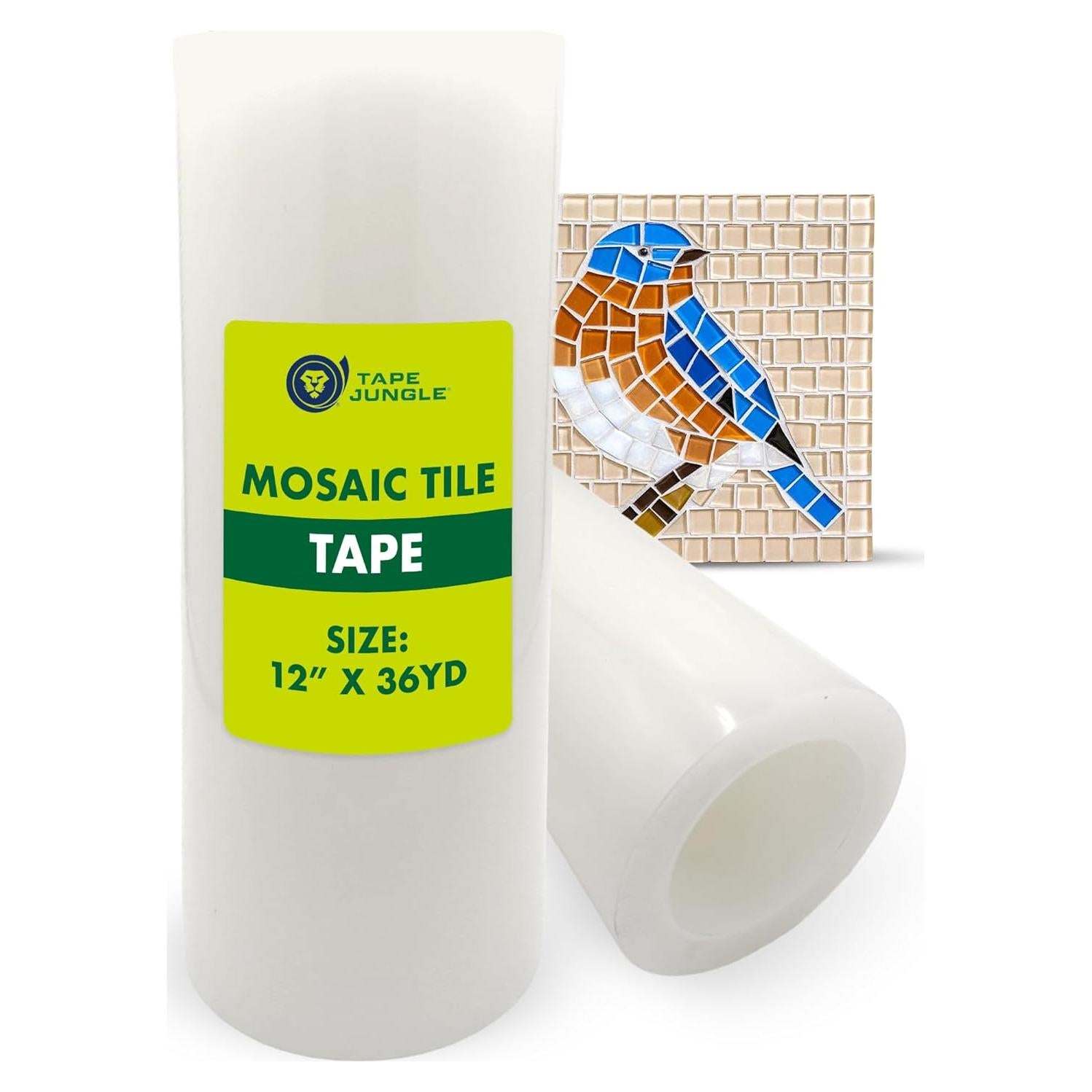 Cinta Adhesiva Transparente para Azulejos Alanson 30.48 cm