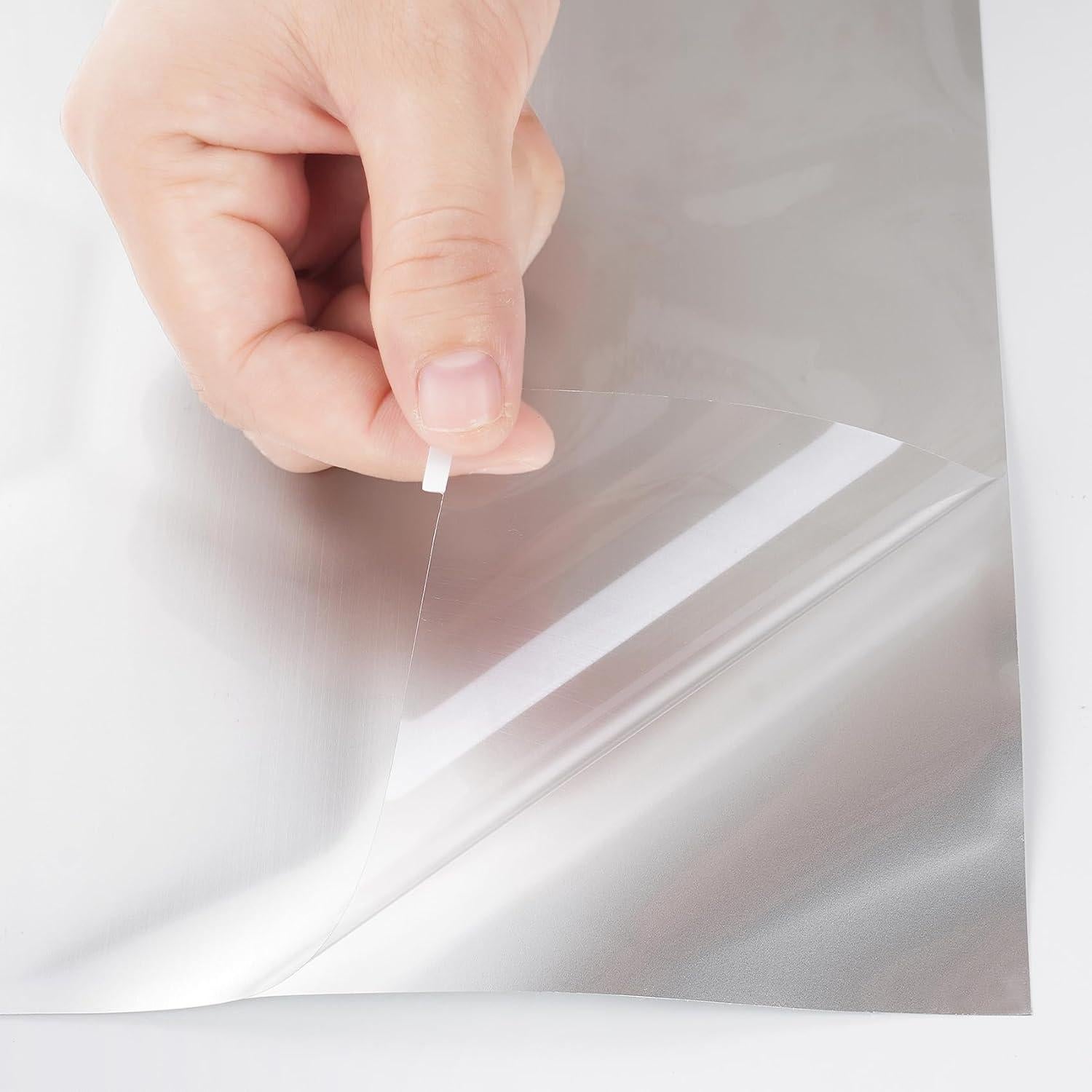 Azulejos Autoadhesivos Livelynine 4 Piezas Geométrico Blanco 30x30 cm