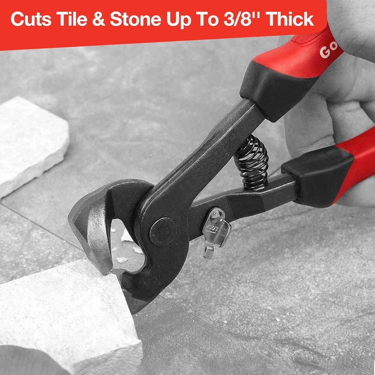 Conjunto de Nippers de Azulejos Goldblatt 2 Piezas 0.96 cm