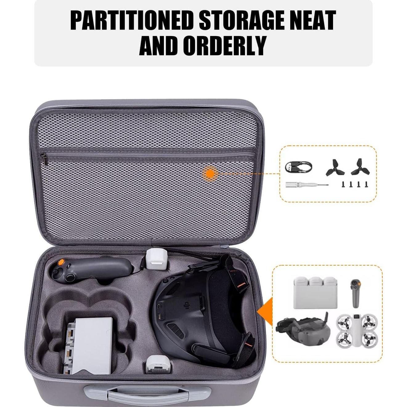 Funda Dura para Drone DJI Neo Motion Combo - Impermeable