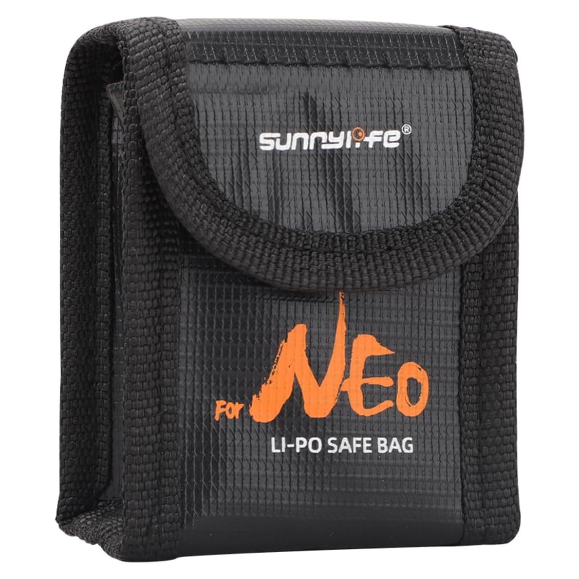 Bolsa Lipo Sinyutia para 2 Baterías DJI NEO a Prueba de Fuego