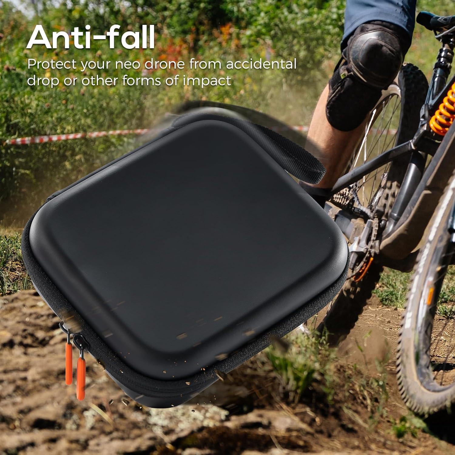 Funda Dura ProCase para Drone DJI NEO - Naranja y Negro