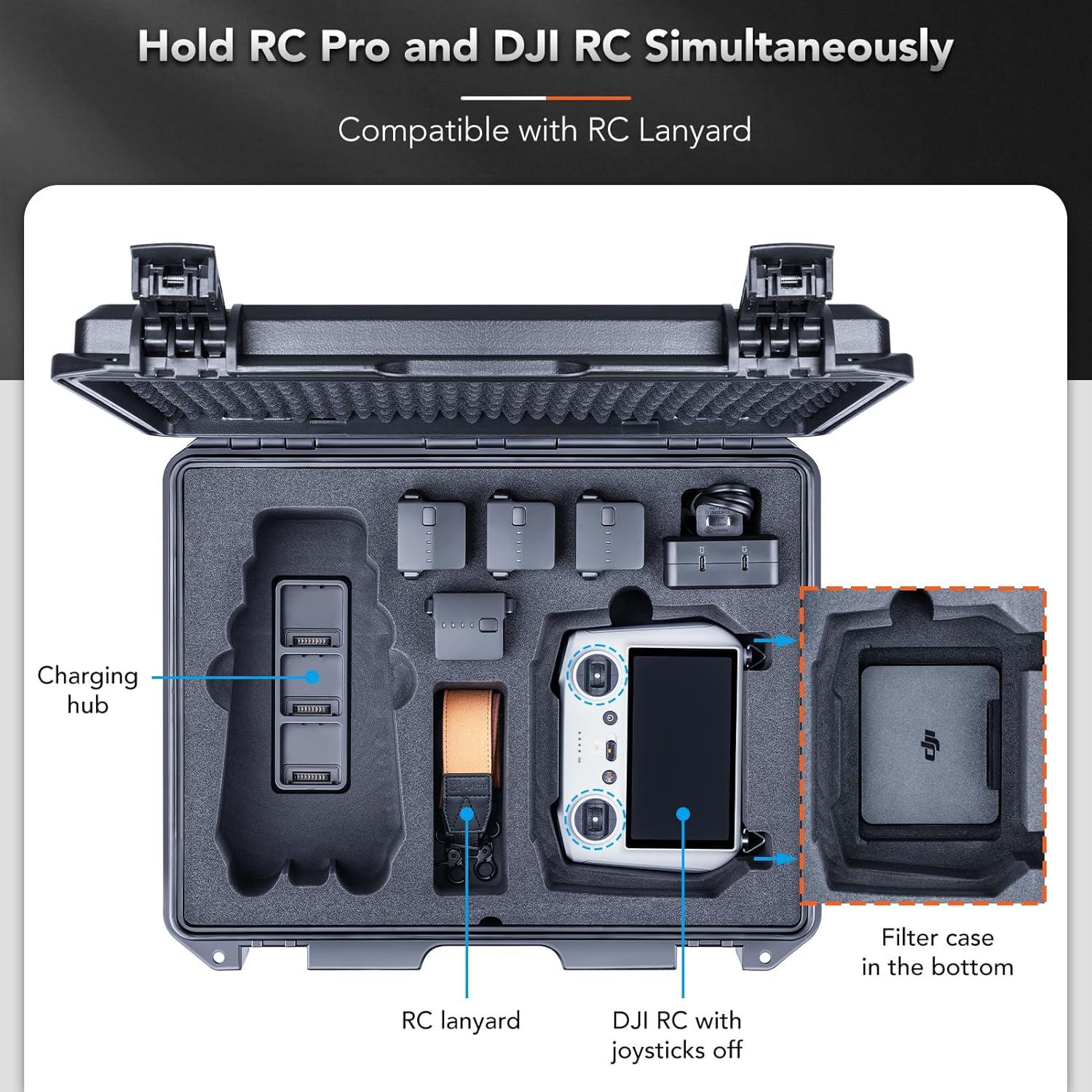 Estuche Duro Impermeable Lykus Titan M350 para DJI Mavic 3 Pro