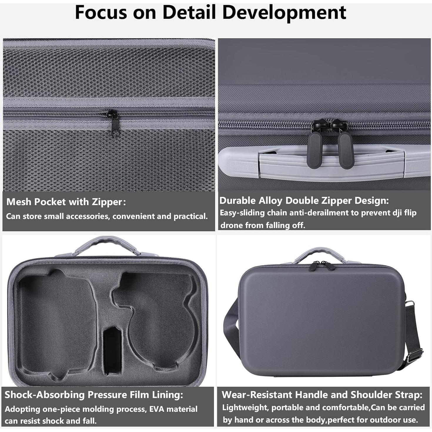 Funda de Transporte Flyekist para Drone DJI Flip - Ligera y Compacta