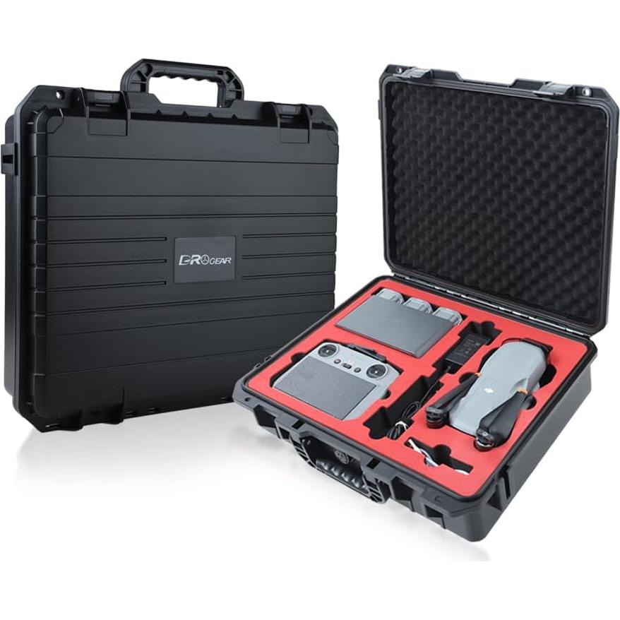 Estuche Duro Impermeable Drogear para DJI Air 3S Fly More Combo