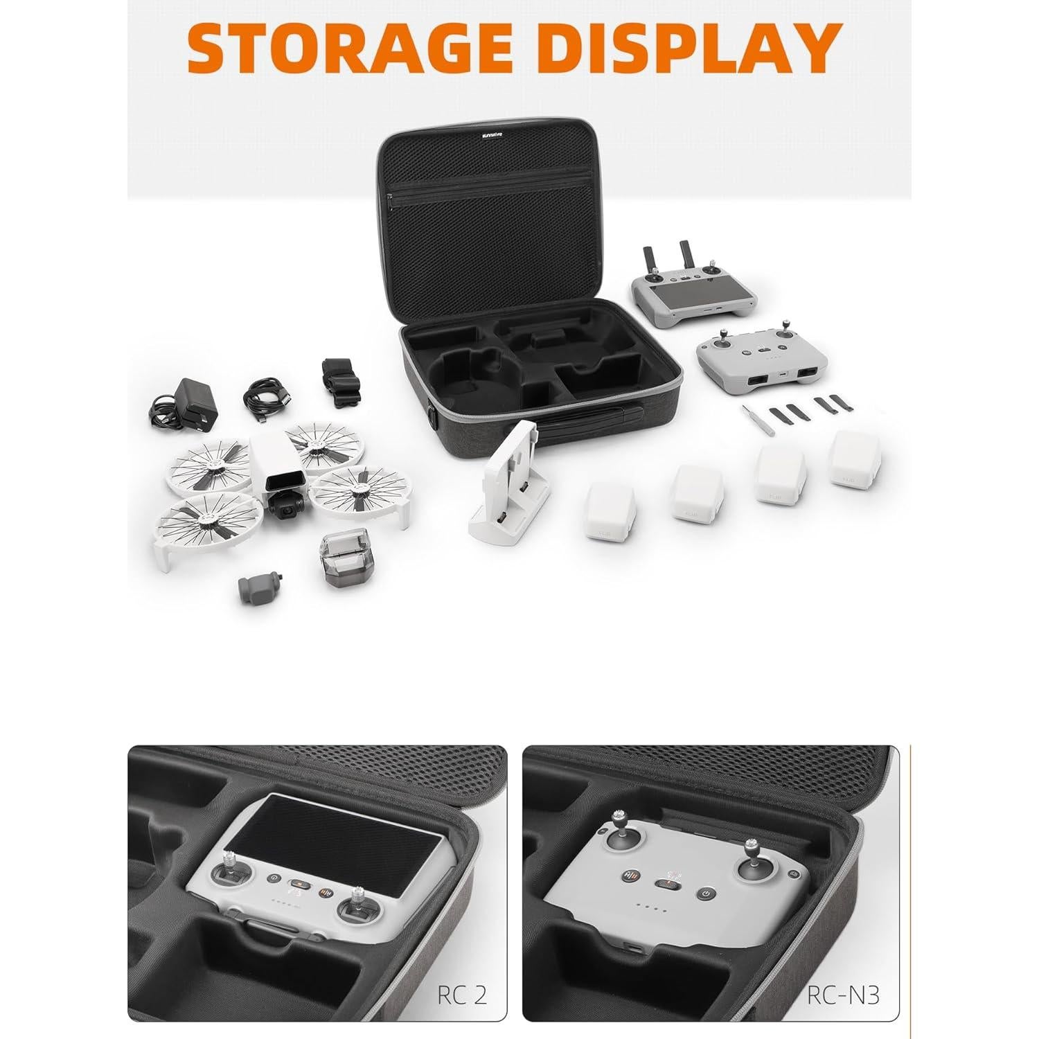 Funda de Transporte Portátil FSIDIW para DJI Flip Combo