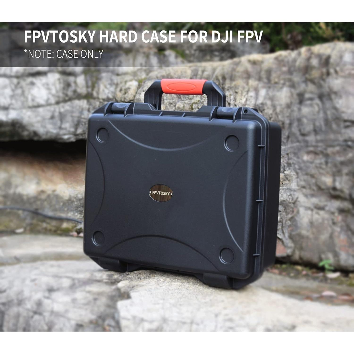 Funda Dura FPVtosky para Drone DJI FPV - Almacena 6 Baterías
