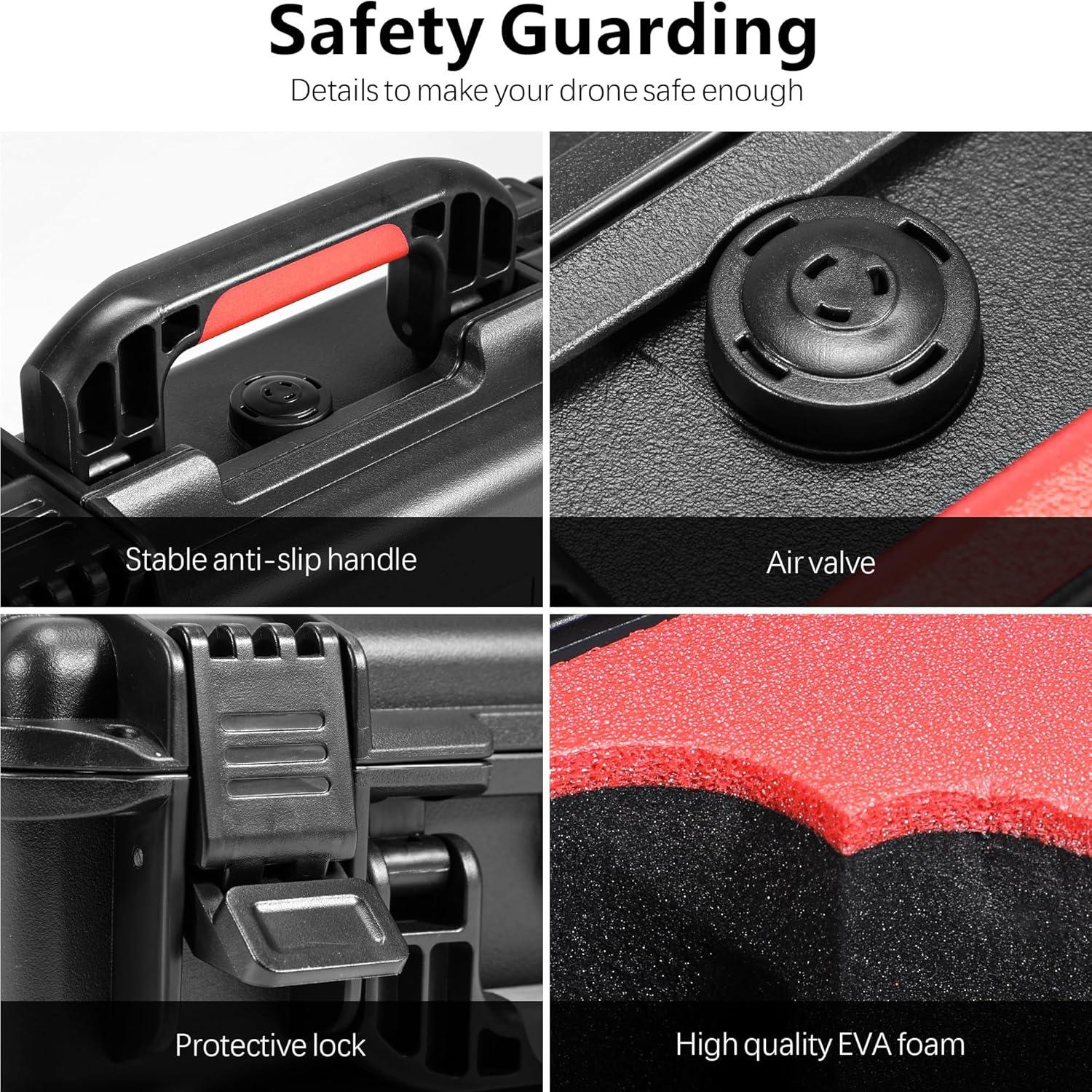 Estuche Duro Impermeable FPVtosky NEO para DJI NEO y Accesorios