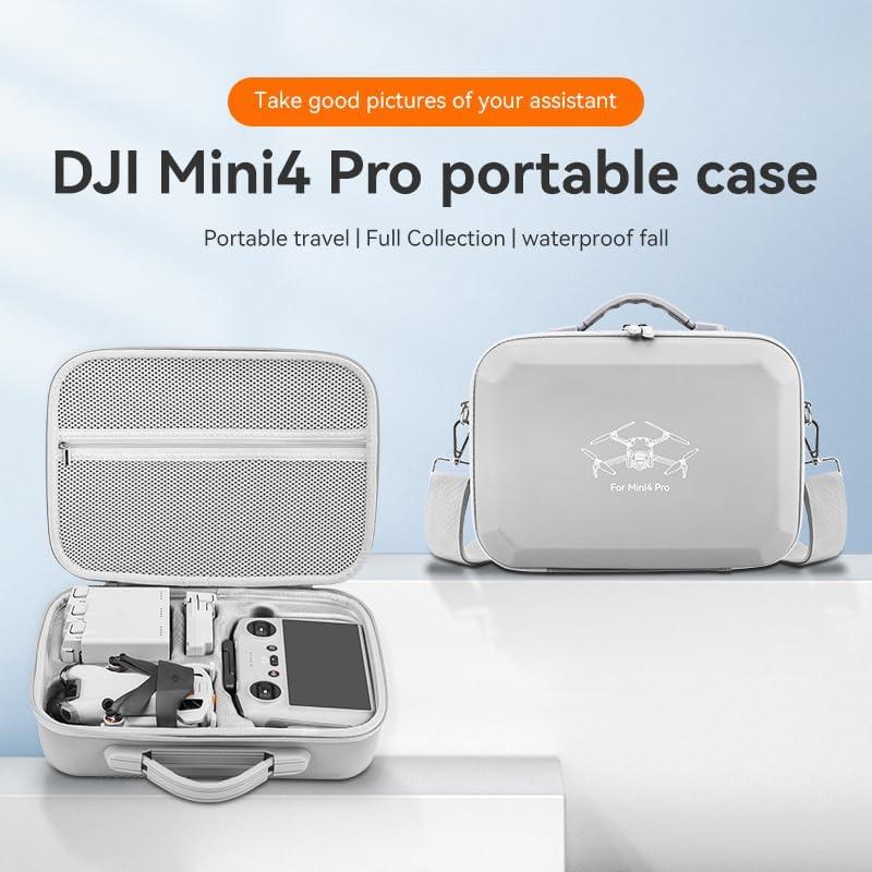 Funda Impermeable para DJI Mini 4 Pro y Mini 3 - Gris
