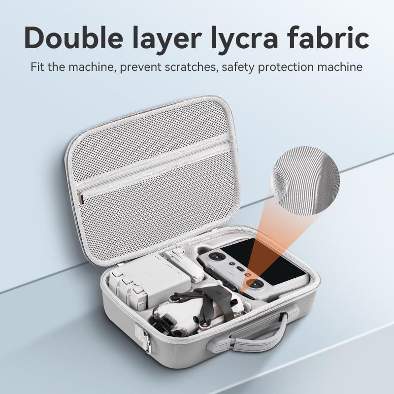 Funda Impermeable para DJI Mini 4 Pro y Mini 3 - Gris
