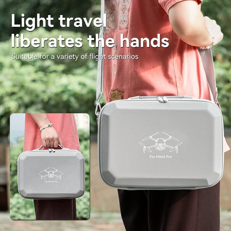 Funda Impermeable para DJI Mini 4 Pro y Mini 3 - Gris