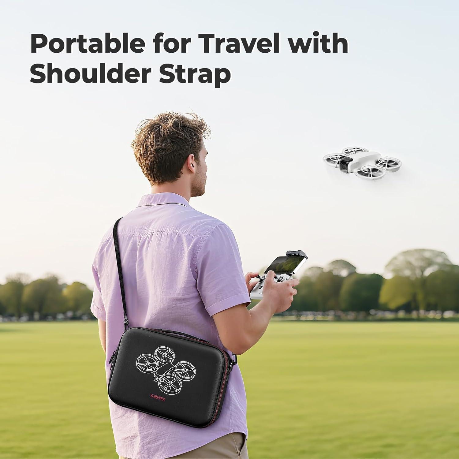 Funda de Viaje YOREPEK para DJI NEO RC-N3/RC-2, Impermeable