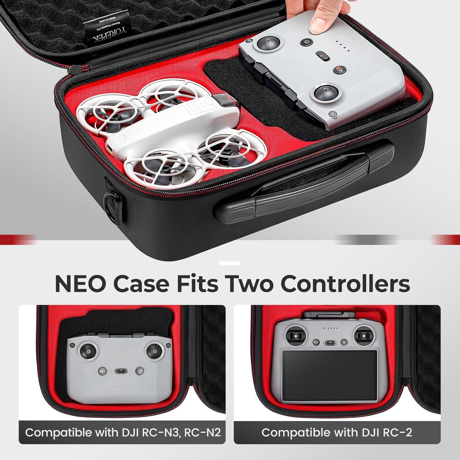 Funda de Viaje YOREPEK para DJI NEO RC-N3/RC-2, Impermeable