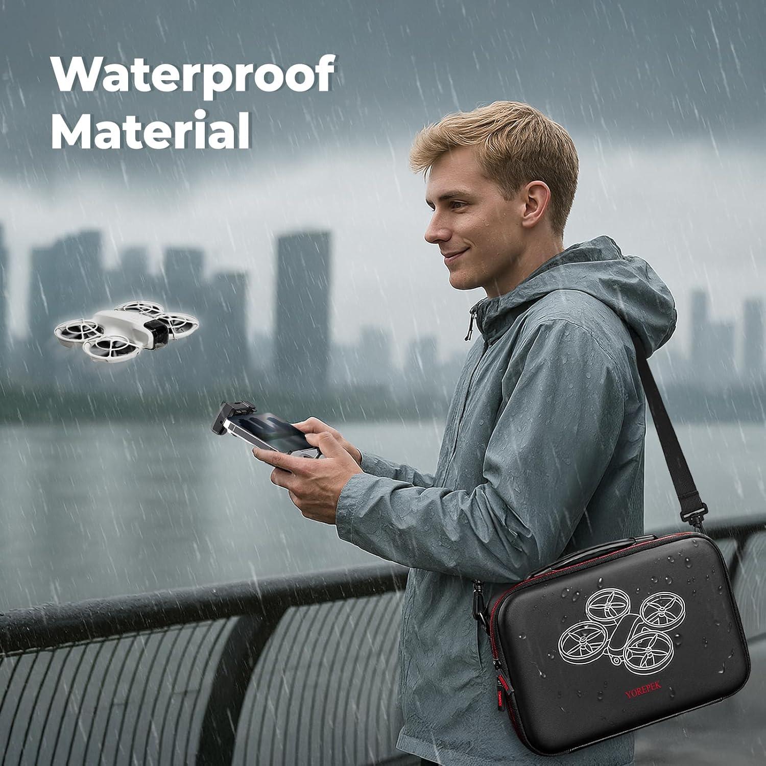 Funda de Viaje YOREPEK para DJI NEO RC-N3/RC-2, Impermeable