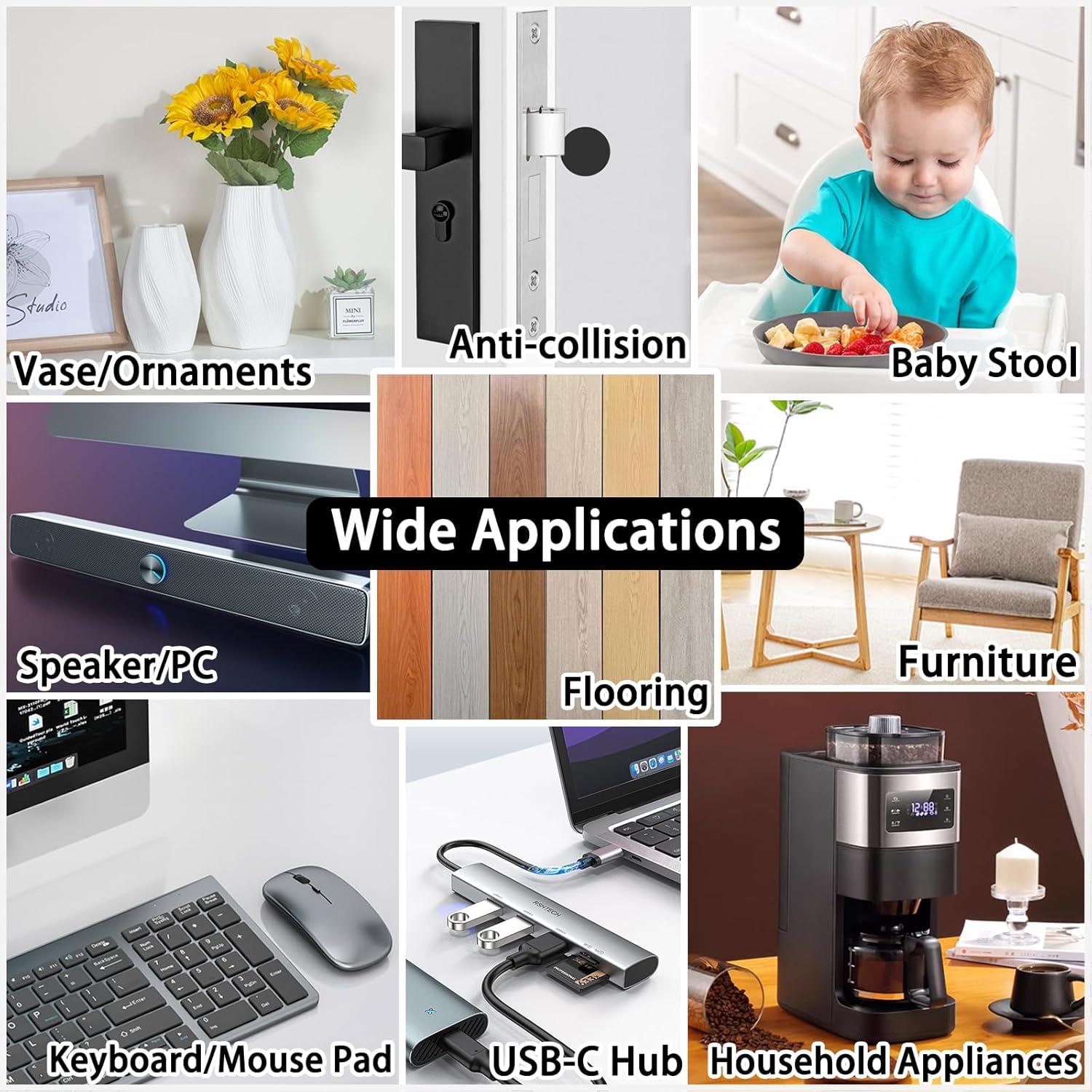 Almohadillas Antideslizantes Cortables Jayen 12.7x101.6 cm