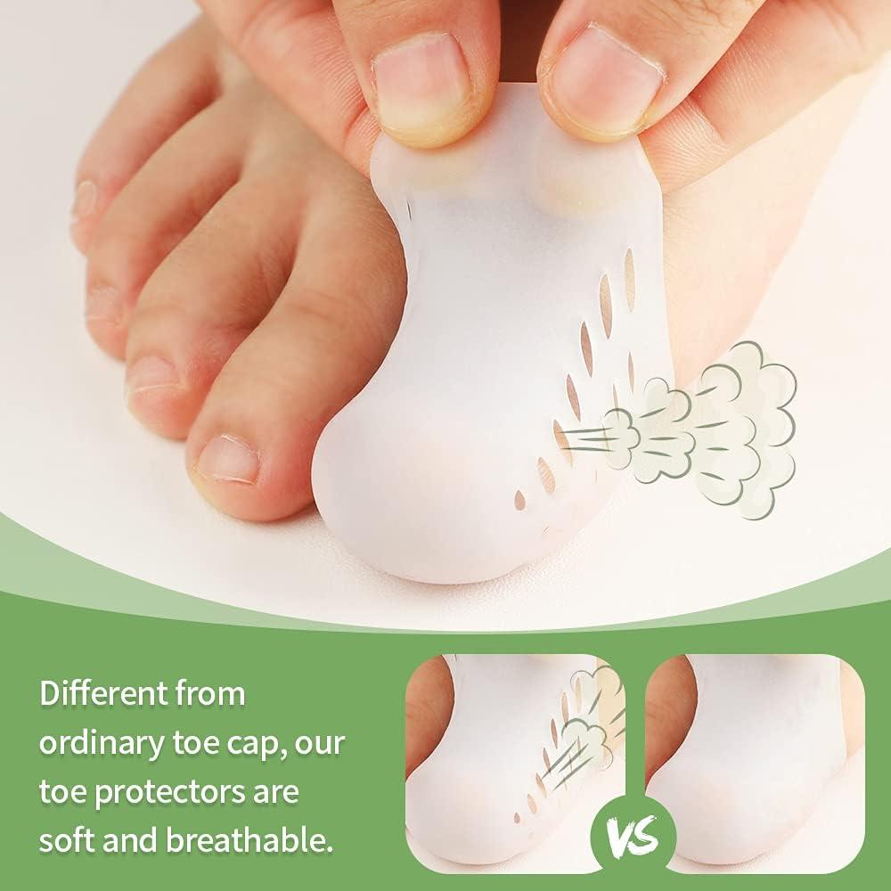 Protectores de Dedos Bukihome 16 PCS Silicona Alivio Dolor