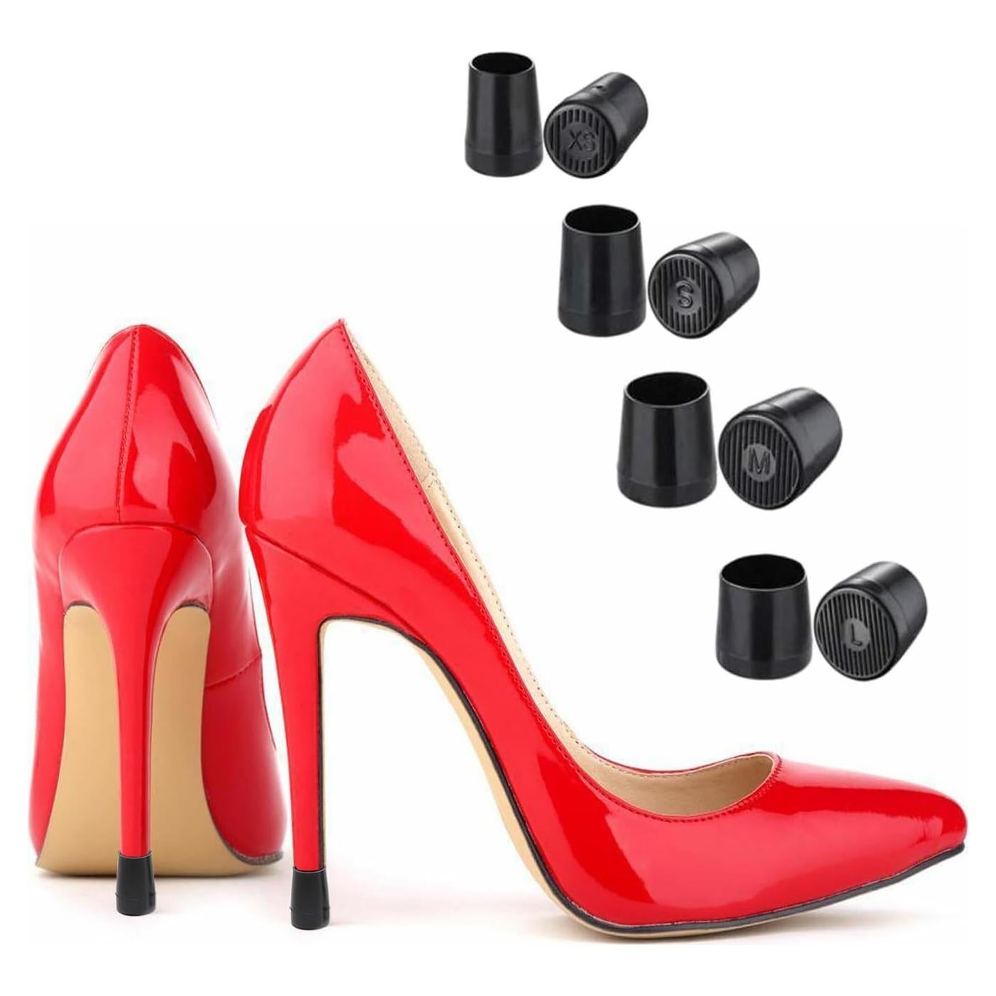 Protectores de Tacón Alto ADULLPONY - 4 Pares Silicona Antideslizante