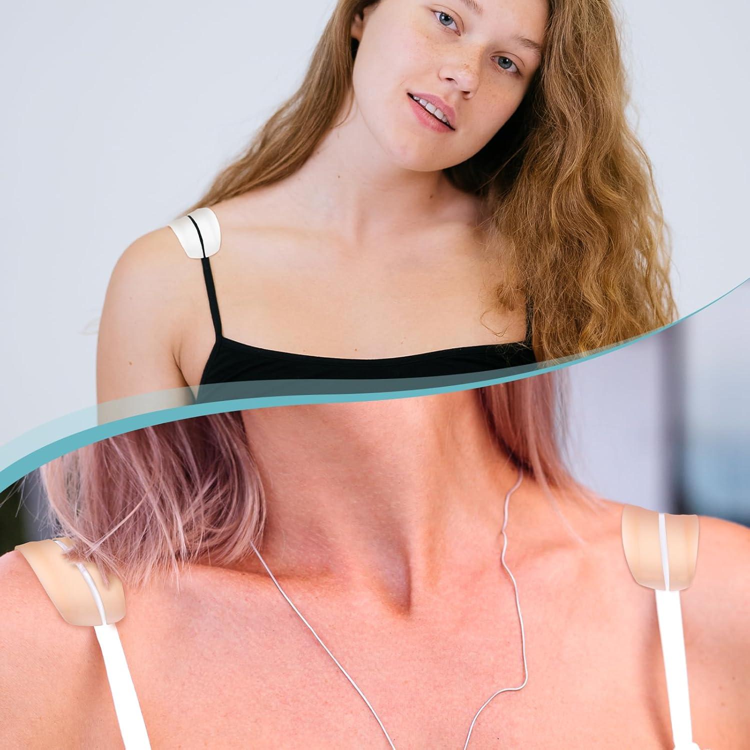 4 Pares Almohadillas Silicona Sujetador EupHHonycs - 9.5x5.2cm