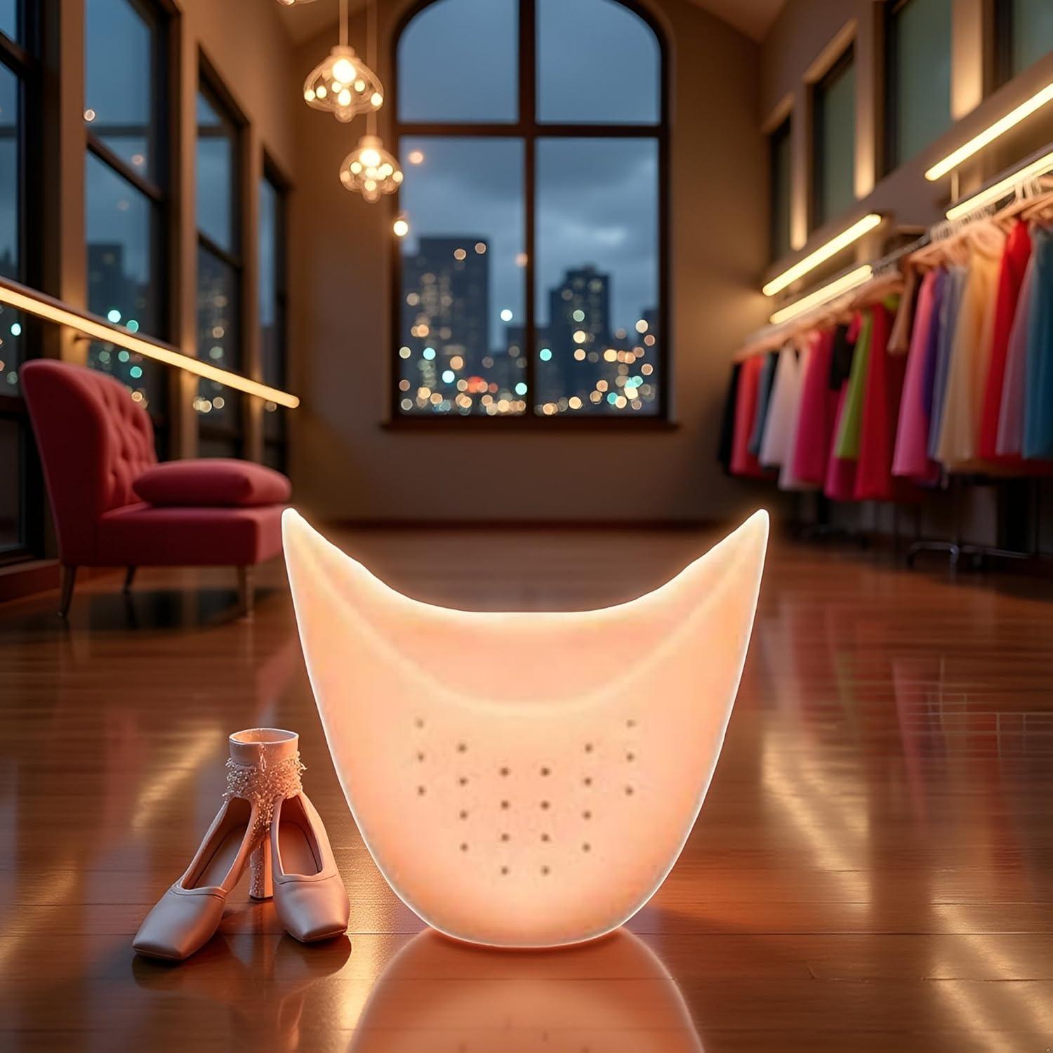 Almohadillas de Gel de Silicona Beige para Punta de Ballet Jinshining