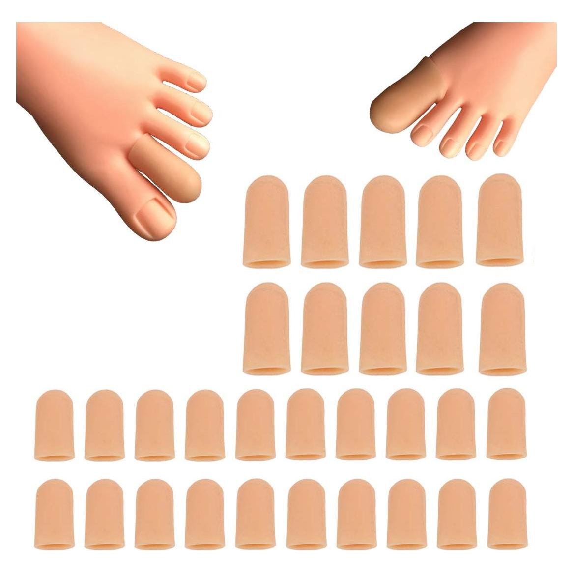 30 Protectores de Dedos Conpru de Goma SEBS - Alivio de Dolor