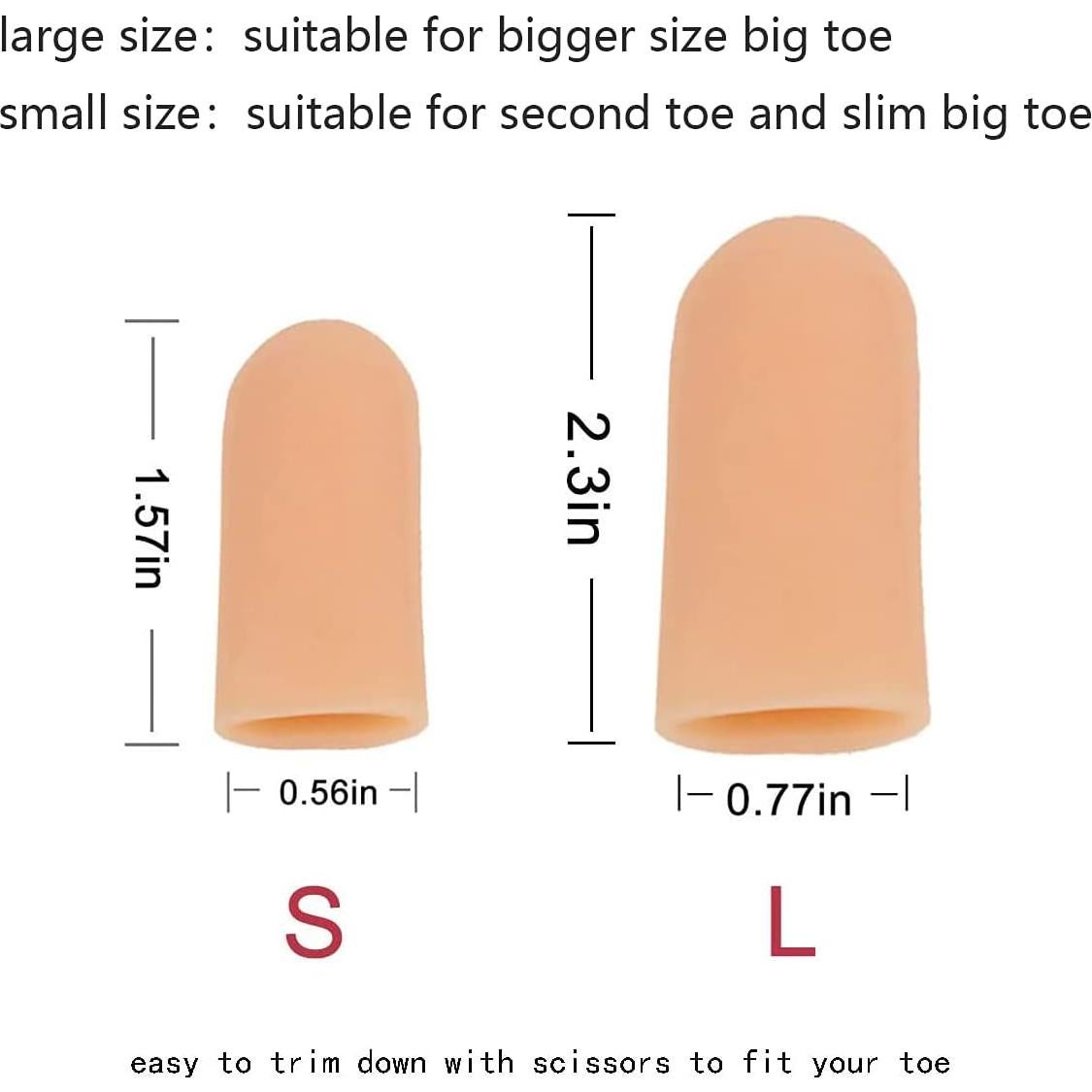 30 Protectores de Dedos Conpru de Goma SEBS - Alivio de Dolor