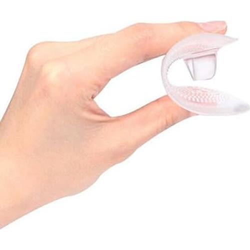 Protectores de Dedos de Gel Silicona Upstore 2 Pares Antideslizantes