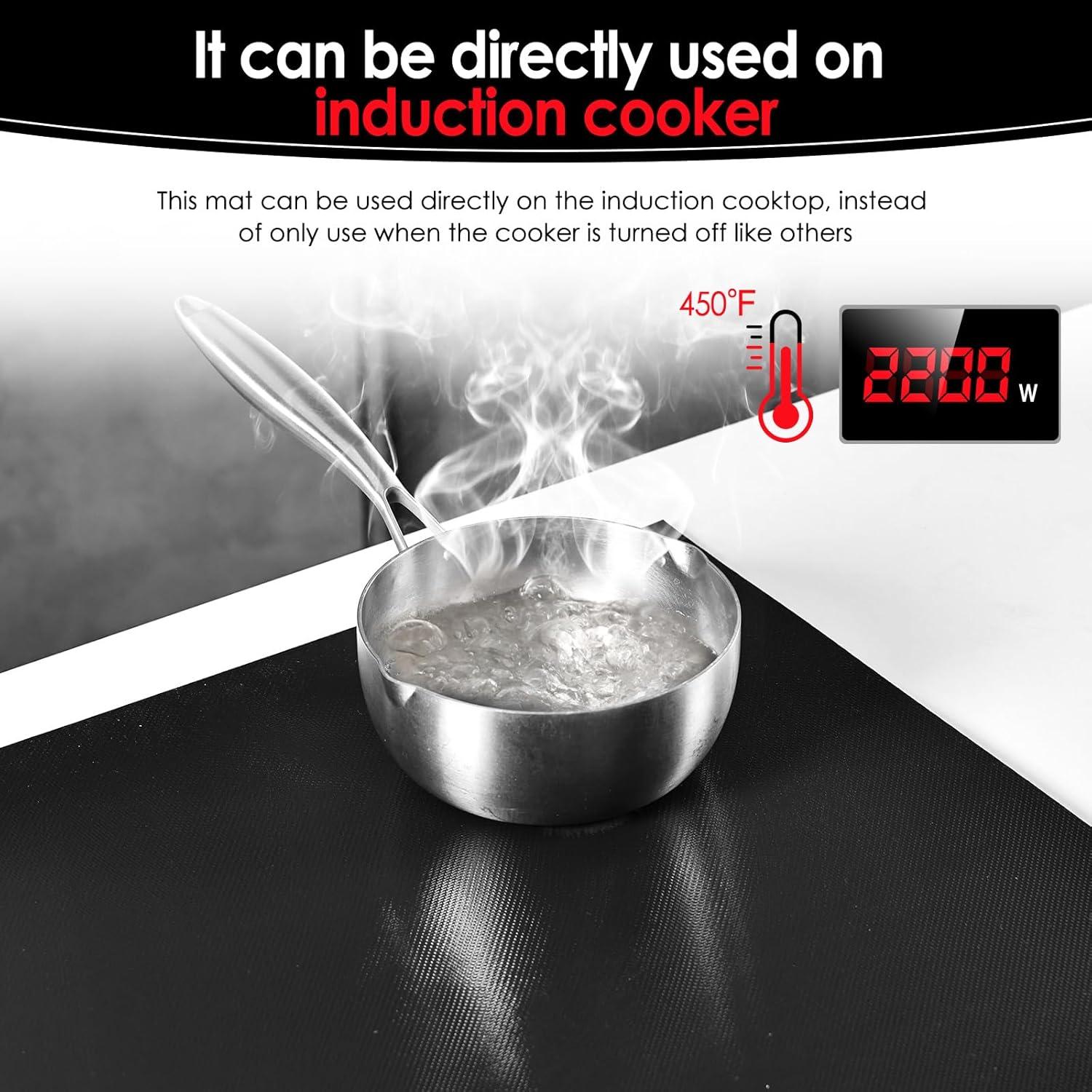 Protector de Cocina Inducción Translucido 90x54 cm Cook's Aid