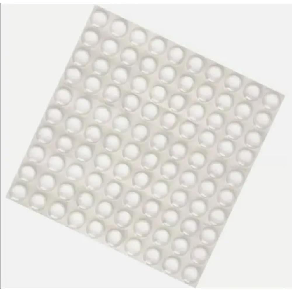 Amortiguadores de Gabinete BumperPro 128 Piezas Silicona 1.27 cm