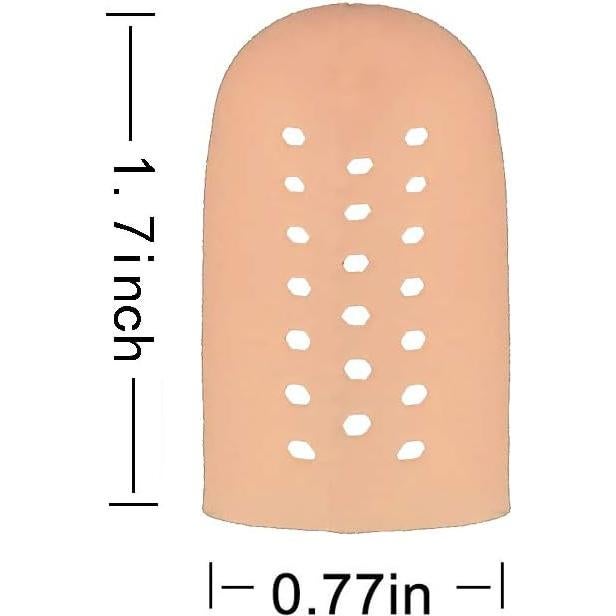 16 Protectores de Dedos Transpirables Conpru para Callos y Ampollas