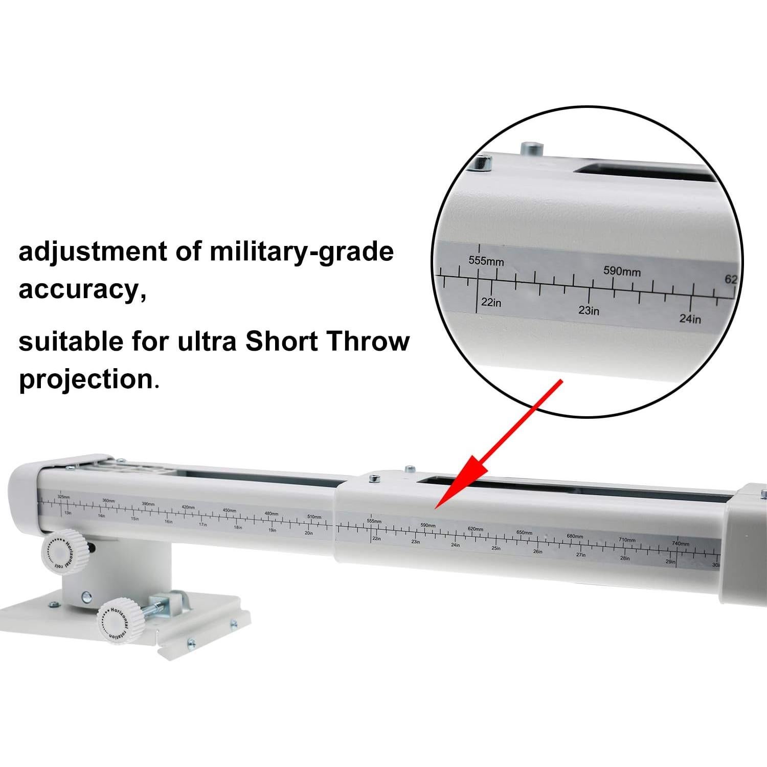 Soporte de Pared para Proyector N/C Telescópico Ajustable 10kg