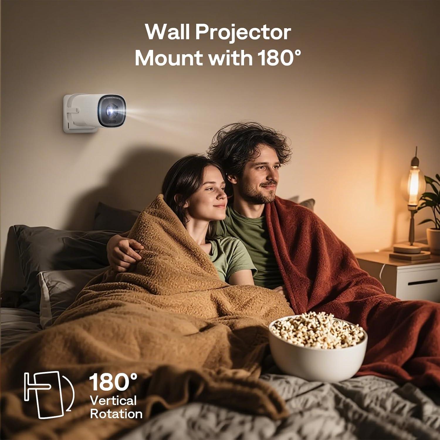 Soporte de Techo para Proyector Boldever HY300 Pro Blanco
