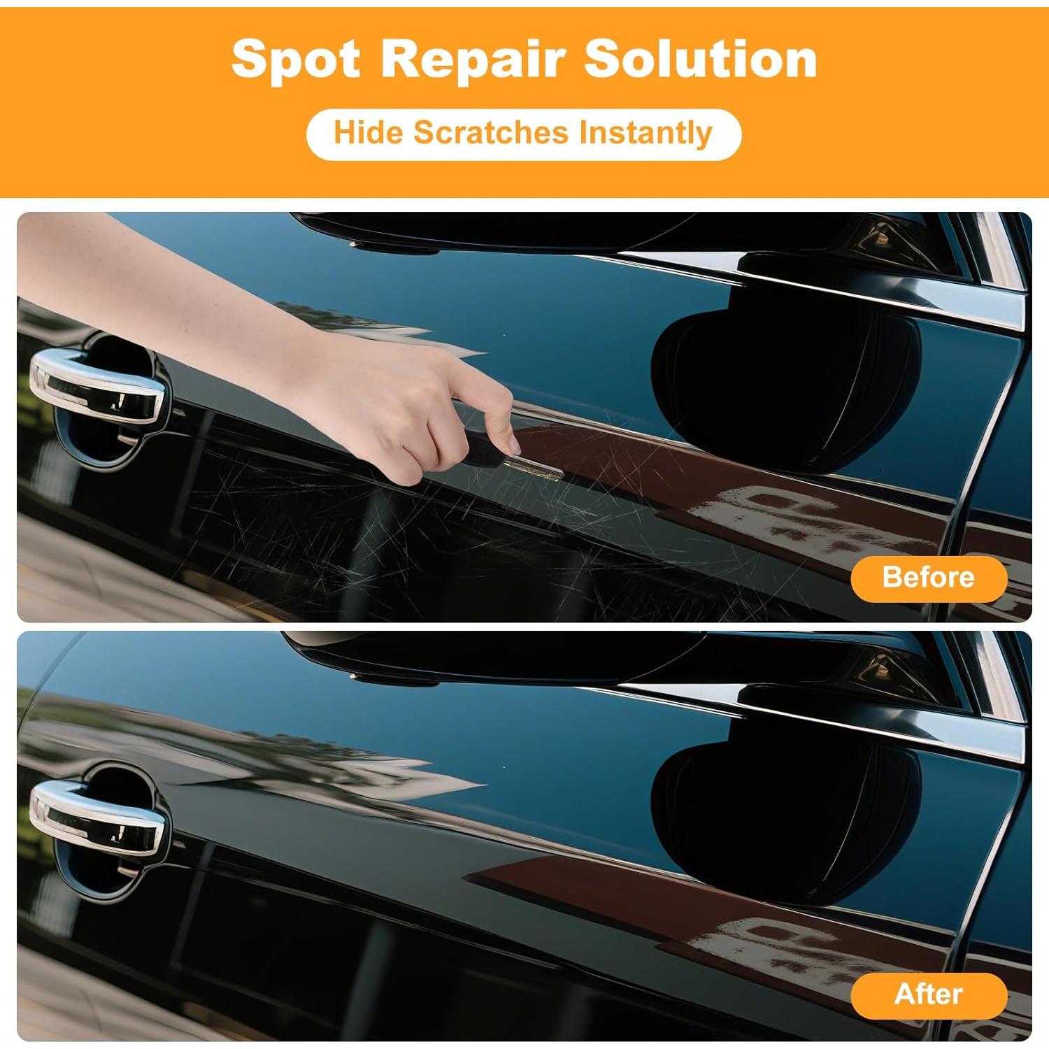 Vinilo Brillante Negro Piano Sarcry 1.52m x 0.30m para Autos