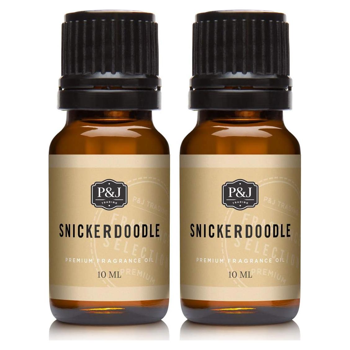 Aceite de fragancia P&J Snickerdoodle 10ml 2pk - Aromas para velas y jabones