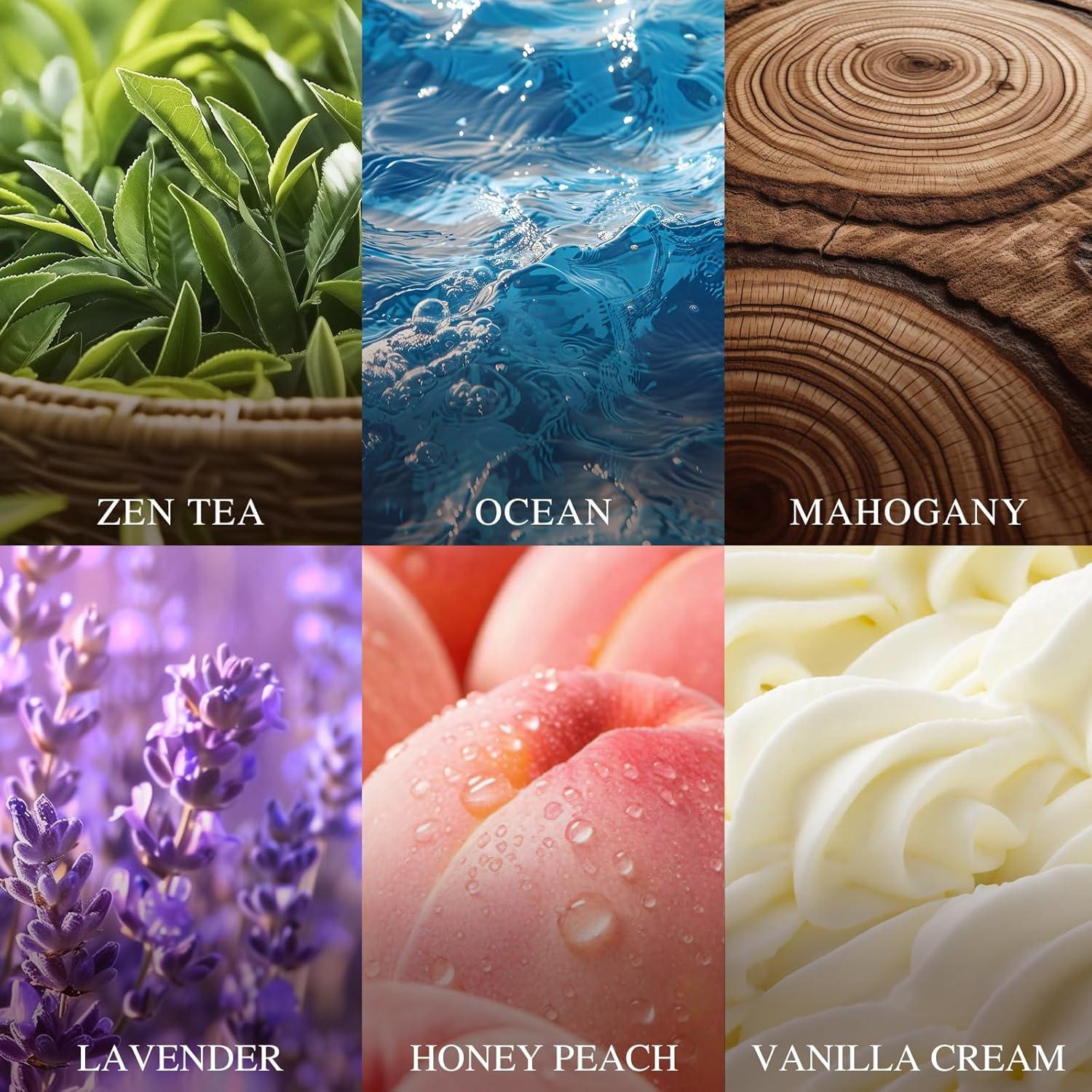 Ambientador de Auto AROIC 12 Pack, Difusor de Aceite Esencial